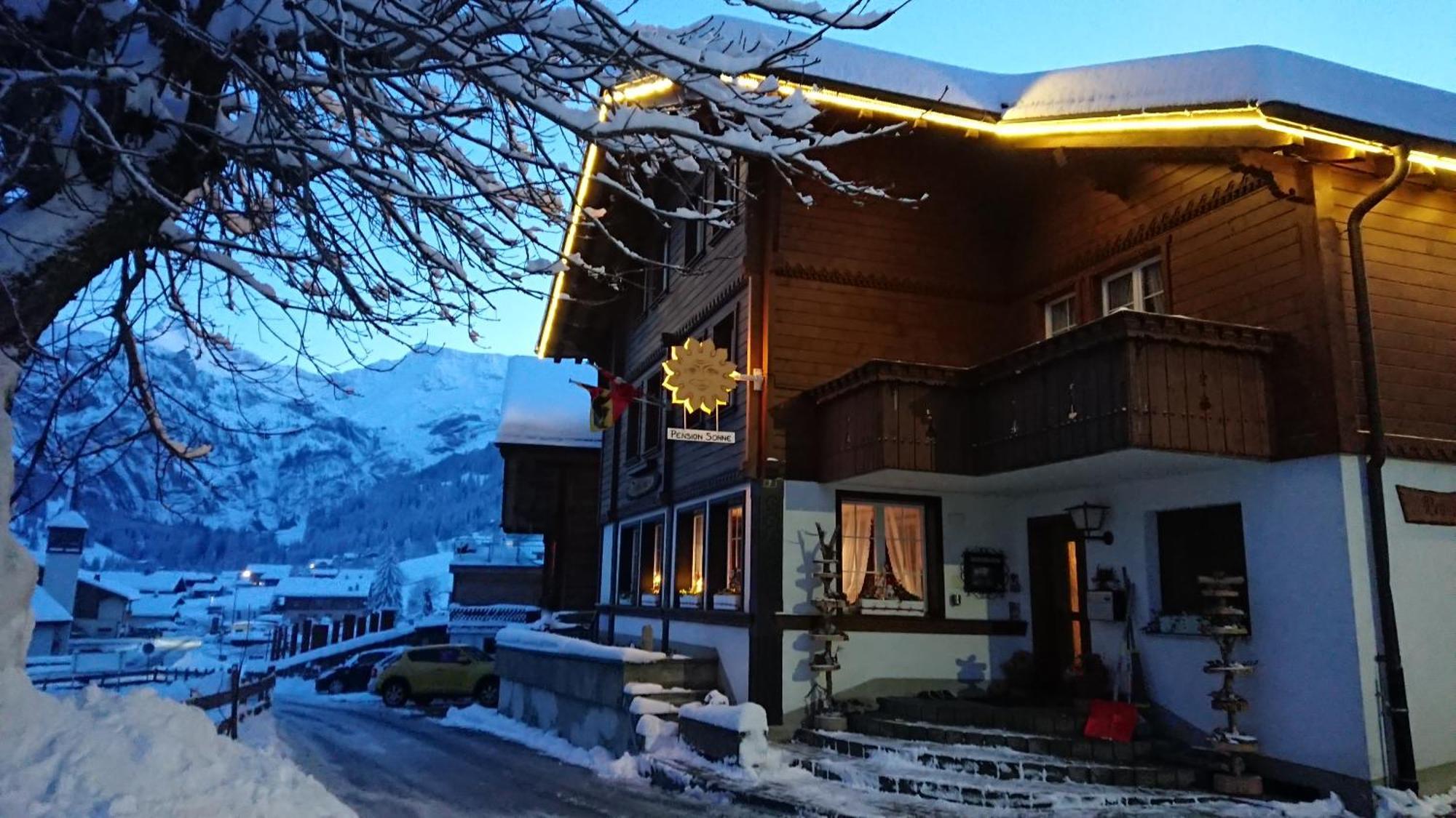 Pension Sonne Адельбоден Экстерьер фото